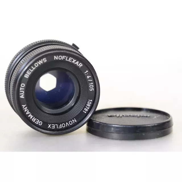 Novoflex Auto Soufflet Noflexar 1:4/105 - Minolta Md Makrokopf 4,0/105 #AMIN-105