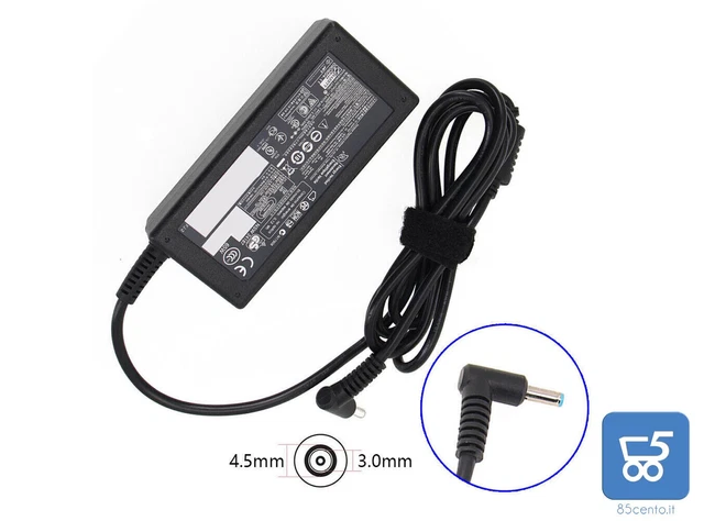 Adattatore CA Compatibile 19,5 V 3,33 A 65 W Per Laptop HP - Punta Di - Foto 4
