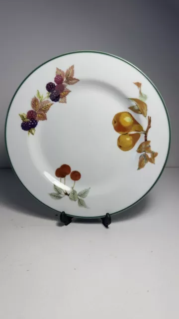 Royal Worcester ‘Evesham Vale’ Set of 4 Fine Porcelain Side Plates 20.5cm