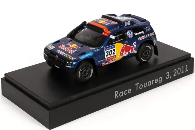 Rare Vw Race Touareg 3 Facelift 7L6 2011 #302 Red Bull 1:43 Spark (Dealer Model)