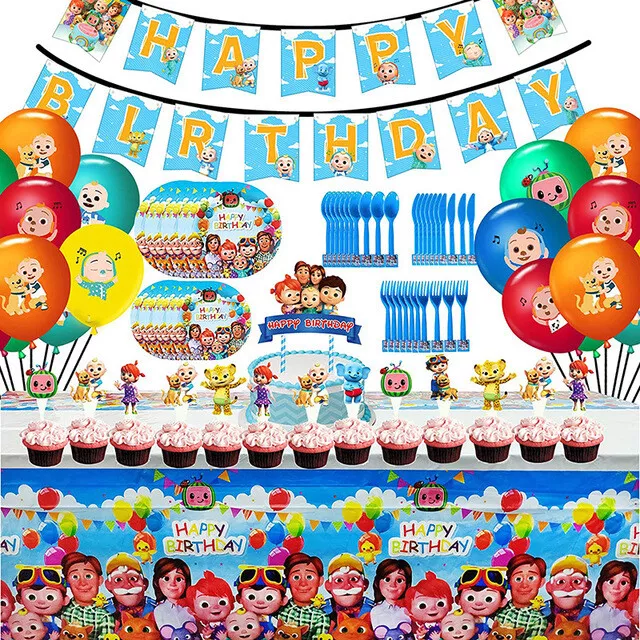 Cocomelon Birthday Party pack