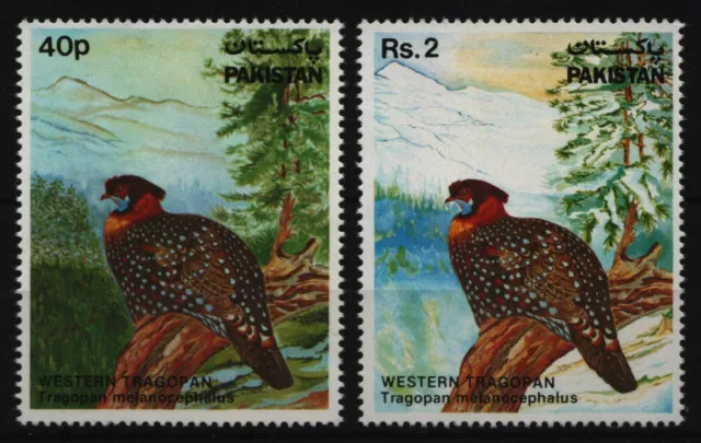 Pakistan 1981 - Mi-Nr. 560-561 ** - MNH - Vögel / Birds