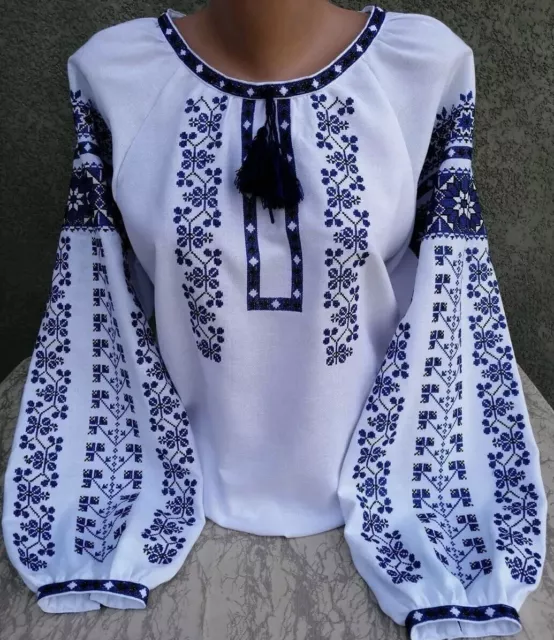 Ukrainian embroidery modern embroidered blouse XS-4XL Ukraine Vyshyvanka Woman