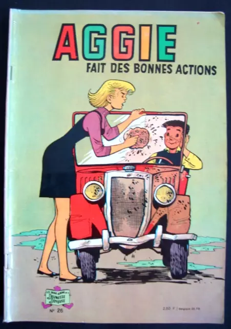 AGGIE " fait des bonnes actions " - N° 26  /  E.O 1974  /  Bon état