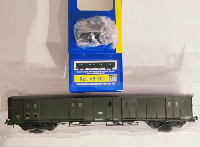 Fourgon SNCF Ree Modeles VB356 - Echelle HO 1/87 - Époque IV