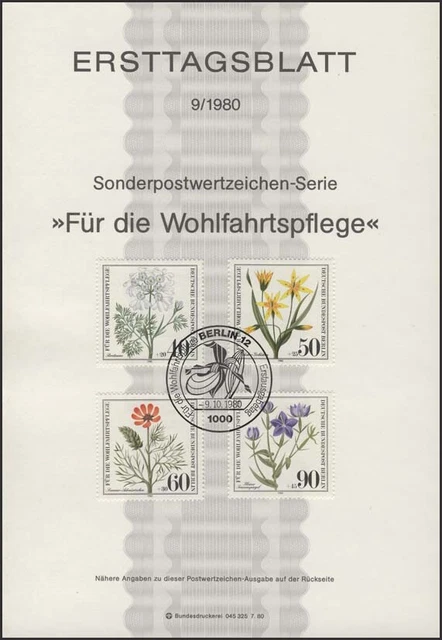 ETB 09/1980 Wofa, Gefährdete Ackerwildkräuter