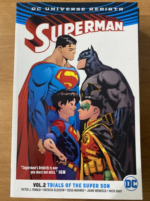 Superman Vol 2 Trials of the Super Son TPB (DC, 2017) NM Rebirth Batman