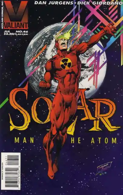Solar, Man of the Atom #46 VF; Valiant | Dan Jurgens - we combine shipping