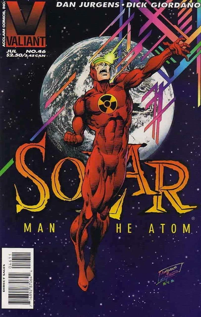 Solar, Man of the Atom #46 VF; Valiant | Dan Jurgens - we combine shipping