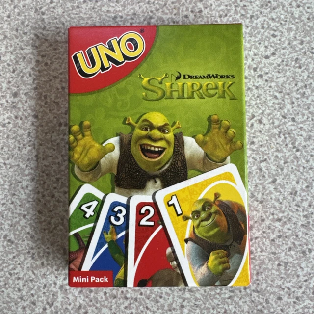 Shrek Uno Reverse Card Rassies UNO MINI CARD Game - DreamWorks SHREK - McDonalds Happy Meal Toy 2024 ...