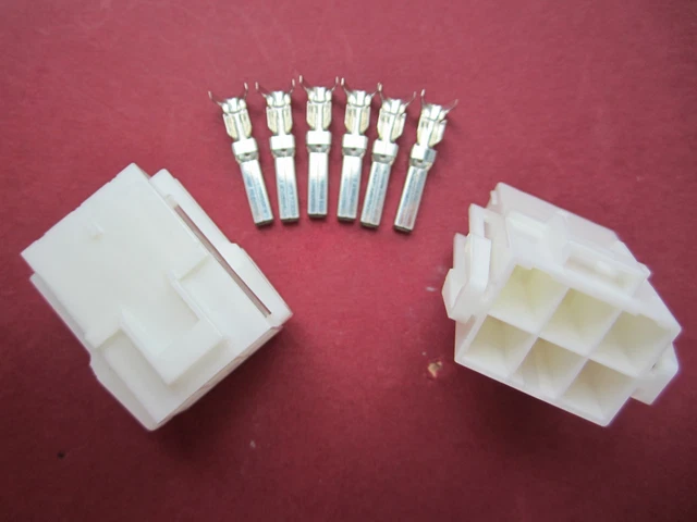 YAESU FT-1000MP MARK 5 MKV Six Pin 6-Pin DC POWER Connector SOCKET FP