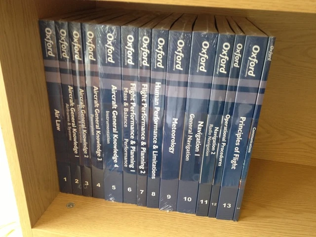 OXFORD AVIATION ACADEMY ATPL Theory Books EASA Full Set 6th Edition £ ...