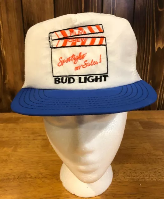 Bud Light Beer Hat Cap Bud Light Film Crew Snap Back Cap Hat Budweiser Beer Hat