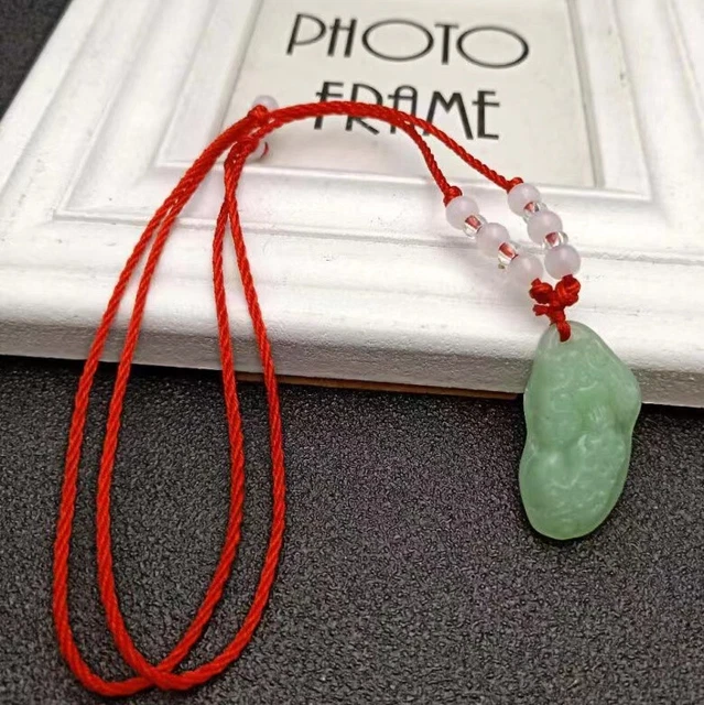 China hand made  Light green pixiu pendant 10xw