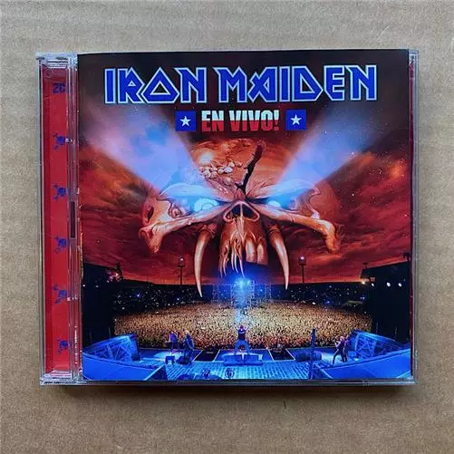 IRON MAIDEN EN VIVO! CD 2012 Double live CD - light signs of use EU