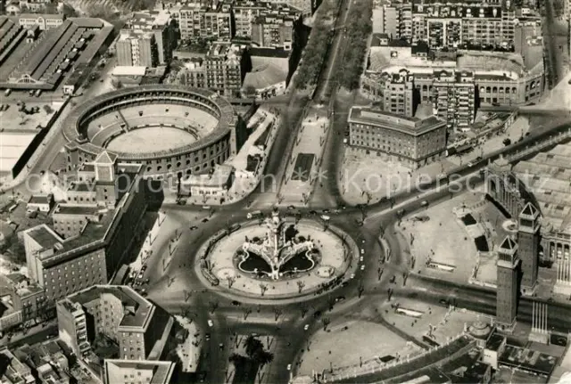 73607697 Barcelona Cataluna Plaza de Espana desde el aire Barcelona Cataluna