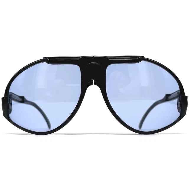 Vintage Carrera 5586 " Snake " Folding Sunglasses - France 80s - Large - Sport