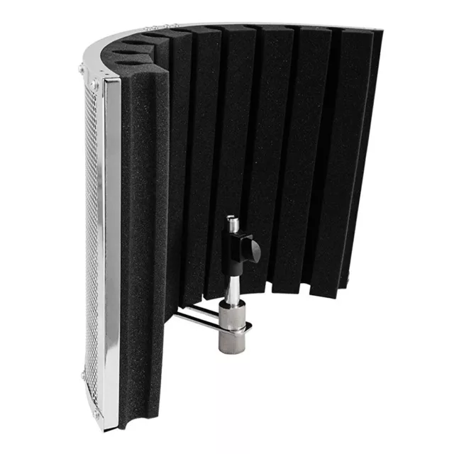 Omnitronic AS-02 Microphone SOUND SHIELD COMPACT PORTABLE ACOUSTIC SCREEN