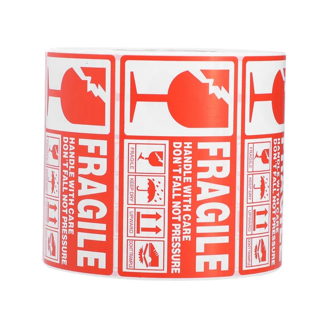 Étiquettes D’avertissement Rouge 1x2 Pouces « Ne Pas Séparer » - Lot Autocollant Pour Emballage