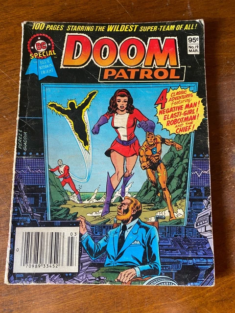 Doom Patrol - Blue Ribbon Digest Vol 3, #19 (Mar 1982)  - DC Comics