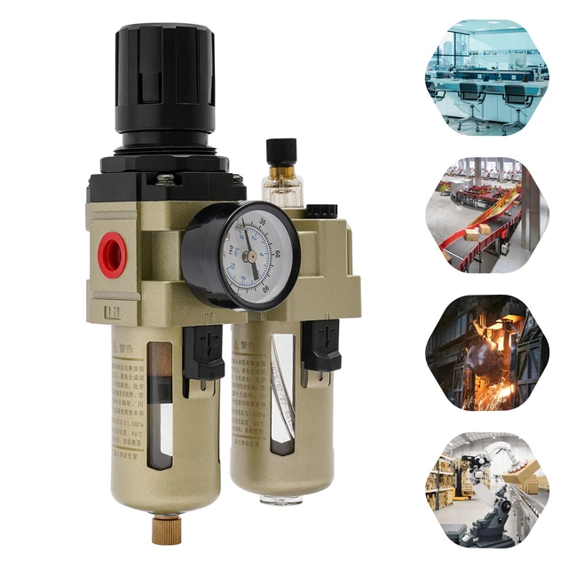 Filtre Séchoir à Air Comprimé 3/8 NPT - Modèle AF3000-03, 120V, Avec Détection De Pression - Neuf