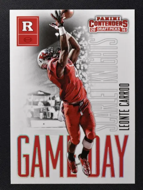 2016 Panini Contenders Draft Picks Game Day Tickets #30 Leonte Carroo - NM-MT
