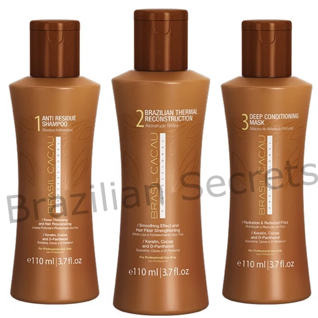 CADIVEU BRASIL CACAU Brazilian Keratin Treatment Blow Dry Hair