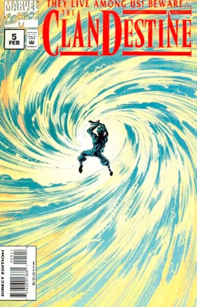 ClanDestine #5 9.0 (W) VF/NM Marvel Comics 1995 STOCK IMAGE