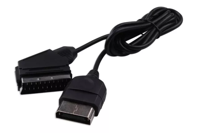 RGB AV HD TV Scart Cable Lead for Xbox Original Classic 1.8m