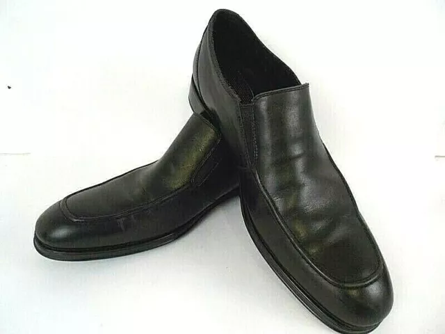 ROCKPORT HYDRO-SHIELD MEN'S Shoes Black Leather Upper 12US Slip-on ...