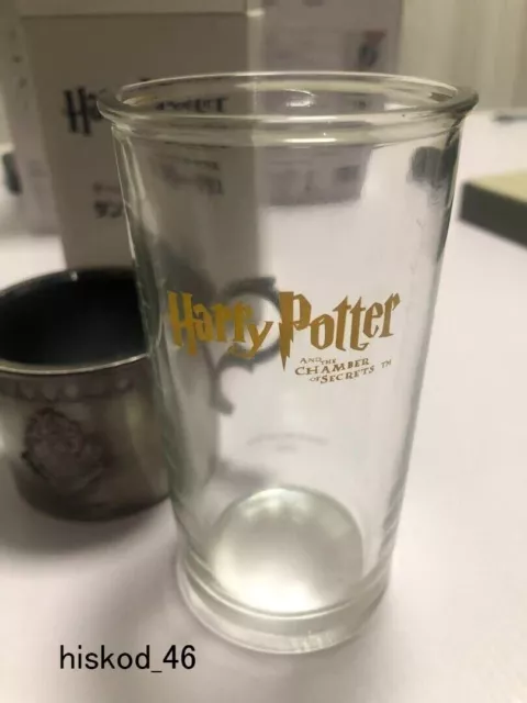 Harry Potter Chamber of Secrets Polyjuice Tumbler Glass Cup W/ Box PS2 Benefit 3