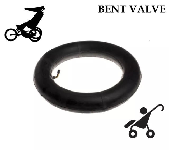 Mountain buggy duet wheel Inner Bent Valve Tube Size 270 x 47-203 - 10 1/2