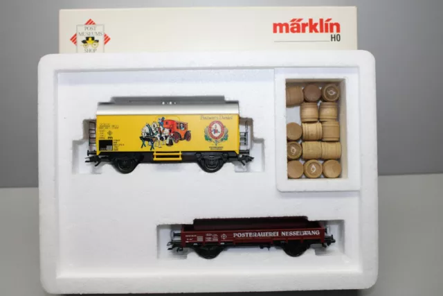 Märklin 94070 Wagen-Set 350 Jahre Postbrauerei Nesselwang PMS 62-08 Spur H0 OVP