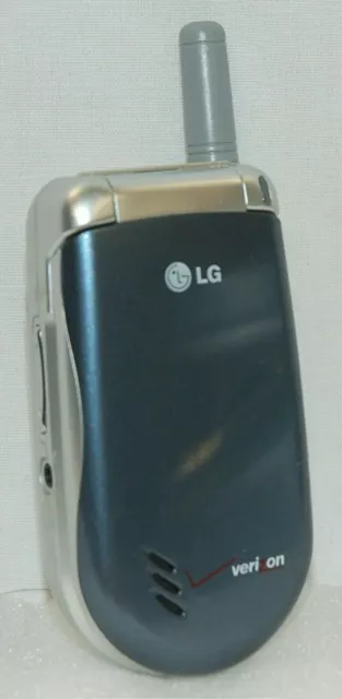 LG VX3200 Verizon Wireless Flip SLATE BLUE Color Display Phone 1xRTT Grade C