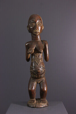 Luba Statue African Tribal Art Africain Arte Africana Afrikanische Kunst **
