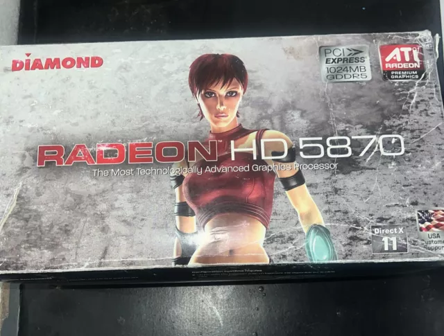 Diamond AMD Radeon HD 5870 Graphics Card GPU