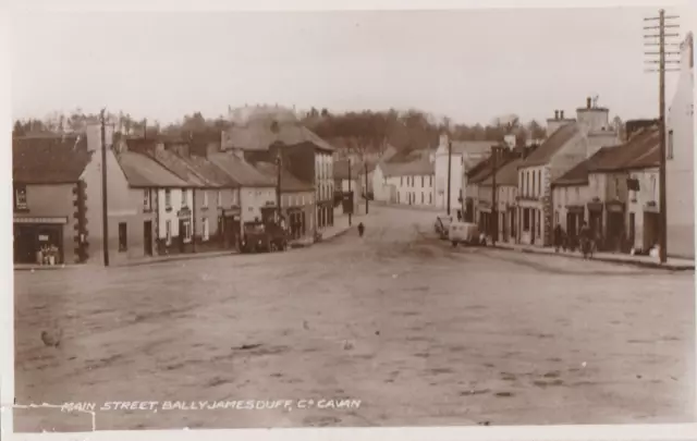 a irish cavan eire old postcard ireland main street ballyjamesduff