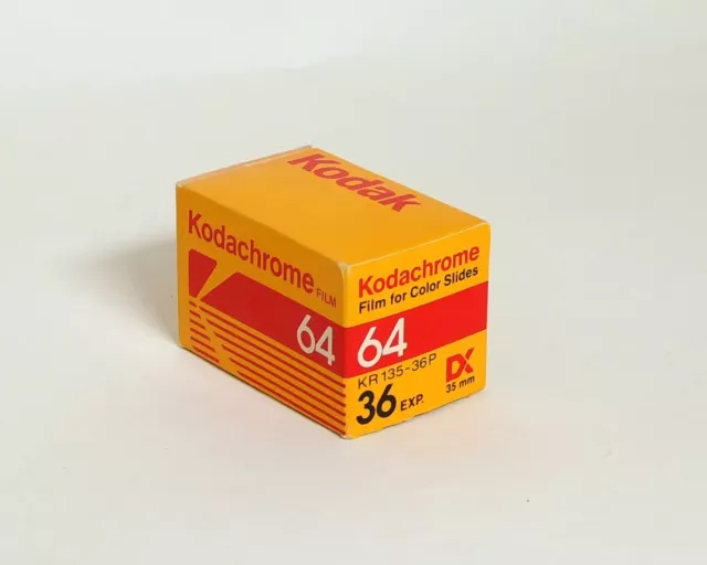 Kodak Kodachrome 64 36exp Color Slide Film NEW Expired KR 135-36P