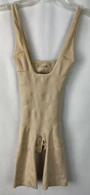 ASSETS SPANX BODYSUIT Slimmer Size Small 10127R All in 1 Open Bust Naked  C16 $14.78 - PicClick