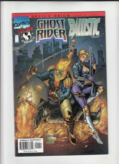 Ghost Rider Ballistic #1 (Marvel/Top Cow 1997) Devil's Reign Chapter 3 NM