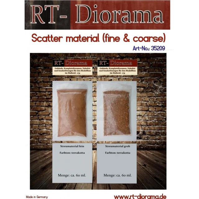 [FR] RT-DIORAMA 1/35 Streumaterial 2er Set [Standard] - 35209s EUR 8,29 ...