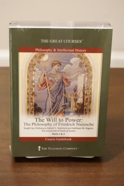 Great Courses DVDs : THE WILL TO POWER by Kathleen M. Higgins - Brand New