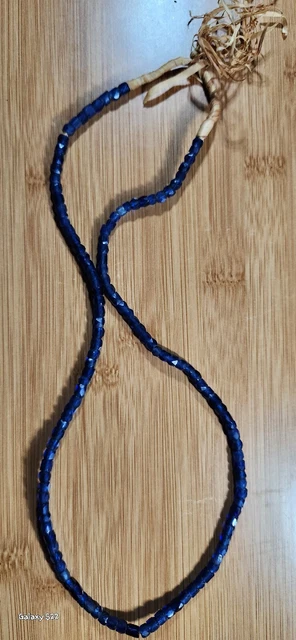 Beautiful Fauceted Russian Blue Trade Beads!