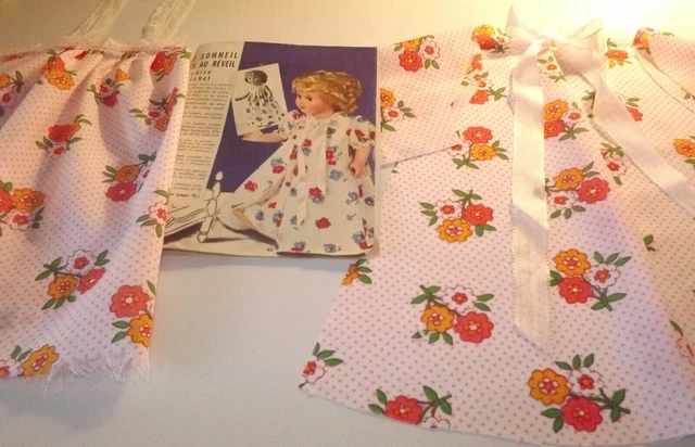 Kit De Vêtements Et Accessoires Découpés Pour Poupée Emilie - Magazine Modes Et Travaux Août 2022 - Neuf