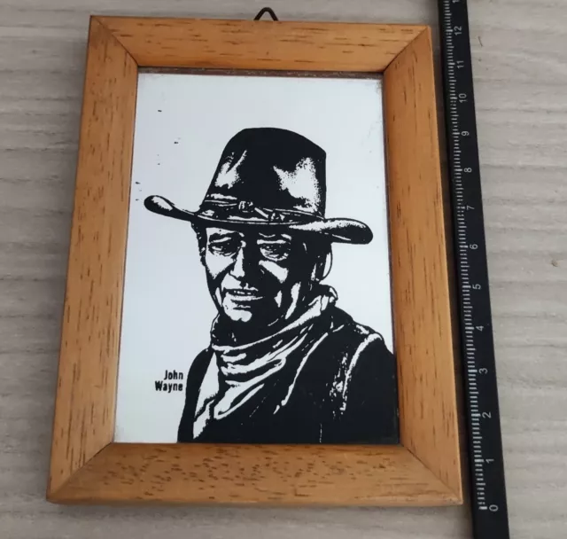 Quadro Specchio Vintage John Wayne