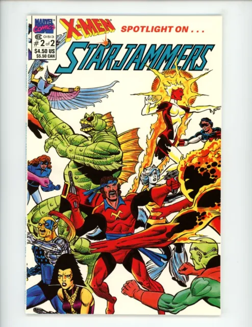 X-Men Spotlight on Starjammers #2 1990 NM Terry Kavanagh Dave Cockrum