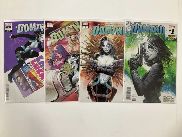 Domino 1-3 1  2 3 Annual 1 Nm Near Mint Marvel Comics