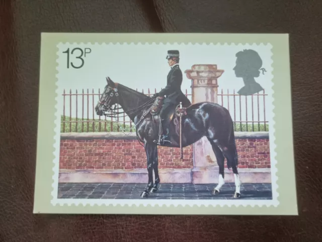 Royal Mail Postcards X 4 Police Force 1979 complete with first day issue stamps