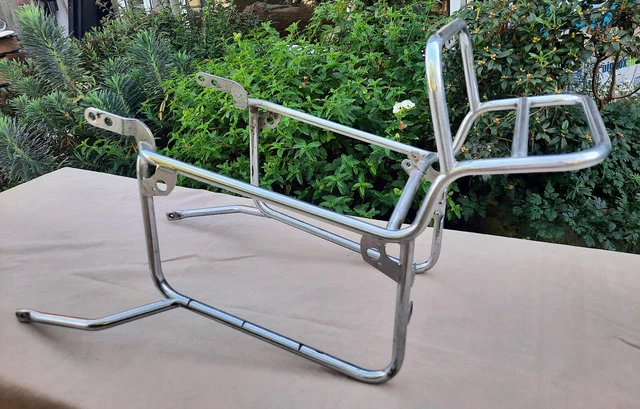 ORIGINAL VINTAGE BMW R75/R80 Motorcycle complete luggage rack chrome £ ...