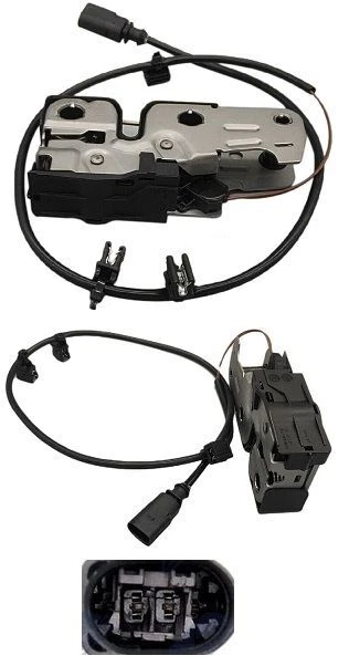 Serrure De Capot + Interrupteur Pour VW JETTA 2005-2011 - Mécanisme De Verrouillage Avant - BLIC